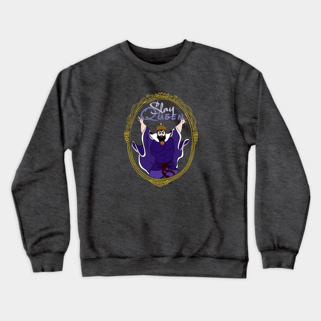 SlayQueen Crewneck Sweatshirt by BeefcakeBoss